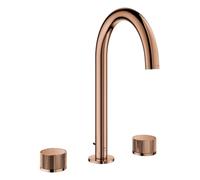 Grohe Atrio Private Collection Mélangeur lavabo 3 trous, L-Size, saillie 166mm, pour actionner un bouton, vidage à tirette, 20595DA0, 20595DA0, Colorazione: caldo tramonto