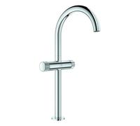 Grohe Atrio Private Collection Mitigeur monotrou pour lavabo, XL-Size, saillie 180mm, commande à bouton, vidage Push-open, 21142000, 21142000, Colorazione: cromo