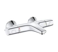 GROHE Miscelatore termostatico Bagno/Doccia Precision Trend – anti-scottature, raccordo 1/2" Cromo