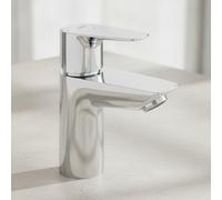 Grohe BauEdge Miscelatore monocomando per lavabo Taglia S Cromo, 23559001
