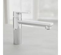 Grohe BauEdge Miscelatore monocomando per lavello MEDIUM Cromo, 31693000