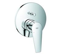 Grohe BauEdge Mitigeur monocommandé pour bain, montage encastré, 24162001, 24162001