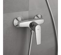 Grohe BauFlow colonna doccia con miscelatore, 23755000, BauFlow cromo [Rubinetteria Bagno > Rubinetteria Doccia]