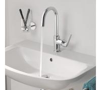 Grohe BauFlow rubinetto lavabo L-Size, 23753000, L-Size BauFlow cromo [Rubinetteria Bagno > Rubinetteria Lavabo]
