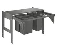 Grohe Blue Accessoires Sistema di Raccolta Differenziata, Grigio, 40983000, 90 cm - 8 l / 8 l / 11 l