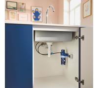 Grohe Blue filtro a carboni attivi con testa del filtro e flussometro, 41136000, Blu [Rubinetteria da Cucina > Ricambi per Rubinetti da Cucina]