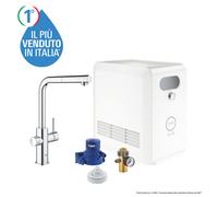 Grohe Blue Professional sistema per acqua filtrata, refrigerata e frizzante, bocca L, colore cromo lucido - 31326002