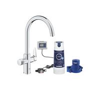 Miscelatore A Foro Singolo Grohe GROHE Blue Pure con filtro GROHE Blue taglia S uscita C Cromo