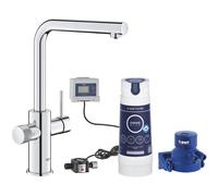 GROHE BLUE PURE MINTA MISCELATORE CON DOCCETTA ESTRAIBILE E ACQUA FILTRATA
