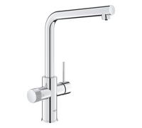 Grohe Blue Pure rubinetto da cucina, orientabile, 30600000, Blue Pure cromo [Rubinetti da Cucina]