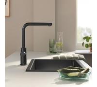 Miscelatore A Foro Singolo Grohe GROHE Blue Pure Nero fantasma