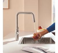 Grohe Blue Pure rubinetto da cucina, orientabile, 30595DC0, Blue Pure supersteel [Rubinetti da Cucina > Rubinetti da Cucina]