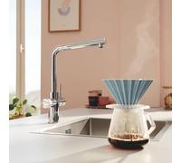 Grohe Blue Pure rubinetto da cucina, orientabile, 30600000, Blue Pure cromo [Rubinetti da Cucina > Rubinetti da Cucina]
