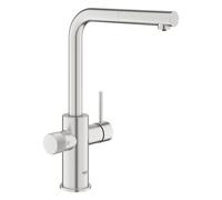 Grohe Blue rubinetto per filtro dell'acqua verticale acciaio inossidabile 30601DC0