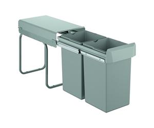 GROHE Blue Système de tri des déchets 30 cm - 15 l / 15 l, compatible avec Grohe Blue Home, Grohe Red M et L, 40855000, 40855000