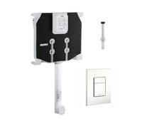 GROHE CASSETTA INCASSO CON CANOTTO DI ALLACCIAMENTO E PLACCA SKATE COSMOPOLITAN
