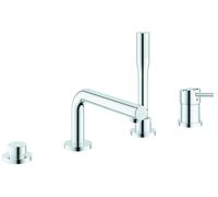 Grohe Concetto 4 fori combinazione vasca monocomando, conversione automatica ...