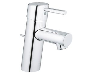 Grohe Concetto miscelatore monocomando per lavabo, taglia S, con piletta scarico, cromo - 32204001