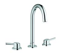 Grohe Concetto, mitigeur de lavabo 3 trous, L-Size, saillie 153mm, vidage à tirette, 20216001, 20216001