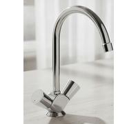 Grohe Costa L Adria Batteria monoforo per lavello HIGH Cromo, 31930001