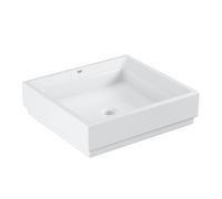 Grohe Cube Ceramic - Lavabo senza troppopieno, 500x470 mm, PureGuard, bianco alpino 3948100H
