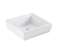 Grohe Cube Ceramic - Lavabo senza troppopieno, 400x400 mm, PureGuard, bianco alpino 3948200H