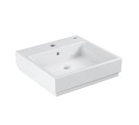 Grohe Cube Ceramic - Lavabo con troppopieno, 500x490 mm, PureGuard, bianco alpino 3947400H