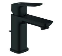 GROHE Cubeo Mitigeur monocommandé pour lavabo, S-Size, saillie 106mm, vidage à tirette, 1016942430, 1016942430, Colorazione: Nero opaco