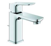 GROHE Cubeo Mitigeur monocommandé pour lavabo, S-Size, saillie 106mm, vidage à tirette, EcoMode, 1017300000, 1017300000, Colorazione: cromo