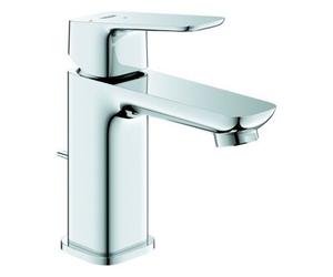 GROHE Cubeo Mitigeur monocommandé pour lavabo, S-Size, saillie 106mm, vidage à tirette, EcoMode, 1017300000, 1017300000, Colorazione: cromo