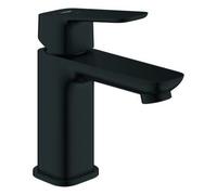 GROHE Cubeo Mitigeur monocommandé pour lavabo, S-Size, saillie 106mm, vidage Push-Open, EcoMode, 1017322430, 1017322430, Colorazione: Nero opaco
