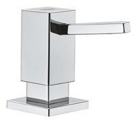 GROHE Cubic Dispenser per saponi liquidi, contenitore da 500 ml, Cromo, 40649000