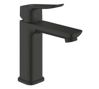 GROHE Dice 1018332430 - Miscelatore monocomando per lavabo, con set di scarico a pressione (misura M da 172 mm, cartuccia in ceramica da 28 mm, risparmio idrico, code da 3/8", facile da montare con