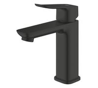 GROHE Dice Leva Miscelatore per lavabo con set di scarico Push-Open, (cartuccia in ceramica M da 172 mm, 28 mm, risparmio idrico ed energetico, code da 3/8", facile da montare con QuickTool incluso