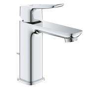 GROHE Dice 1018320000 - Miscelatore monocomando per lavabo, con set di scarico (misura M da 172 mm, cartuccia in ceramica da 28 mm, risparmio idrico, code da 3/8", facile da montare con QuickTool