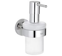 Grohe Essentials dispenser sapone con supporto a parete, finitura cromo - 40448001