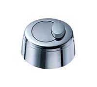 Grohe Eau2, pulsante per Scarico di toletta, a pulsante Doppio, in stile Antico, multicolore, codice prodotto 42204PI0 [Vecchio Modello]