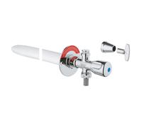 Grohe Eggemann rubinetto a parete per esterno, 1/2", 41212000, Eggemann cromo [Rubinetteria Bagno > Rubinetti Filtro]
