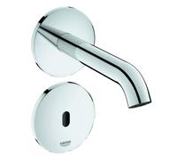 Grohe Essence E robinetterie murale électronique à infrarouge pour lavabos, saillie 182mm, alimentation secteur, différents programmes, sans mélangeur, 36447000, 36447000