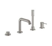 Grohe Essence - Miscelatore bordovasca, montaggio a 4 fori, supersteel 19578DC1