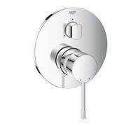 Grohe Essence miscelatore monocomando per doccia con deviatore a 3 vie, finitura cromo - 24092001