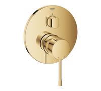 Grohe Essence miscelatore monocomando per doccia con deviatore a 3 vie, finitura oro lucido - 24092GL1