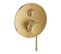 Grohe Essence miscelatore monocomando per doccia con deviatore a 3 vie, finitura oro spazzolato - 24092GN1