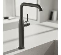 Grohe Essence Miscelatore monocomando per lavabo Taglia XL Antracite, 24170AL1