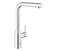 Grohe Essence miscelatore monocomando per lavello, con doccetta estraibile, colore cromo - 30270000