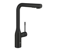 Grohe Essence miscelatore monocomando per lavello, con doccetta estraibile, colore nero opaco - 302702430