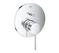 Grohe Essence miscelatore monocomando vasca doccia con deviatore a 2 vie, finitura cromo - 24058001