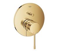 Grohe Essence miscelatore monocomando vasca doccia con deviatore a 2 vie, oro lucido - 24058GL1