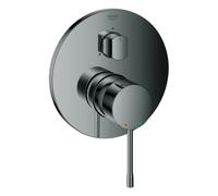 Grohe Essence Mitigeur monocommandé, avec inverseur 3 voies, kit de finition pour GROHE Rapido SmartBox, 24169A01, 24169A01, Colorazione: grafite dura