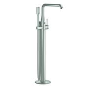 Grohe Essence Mitigeur monocommandé pour bain, montage au sol, orientable, saillie 277mm, avec accessoires, 25248DC1, 25248DC1, Colorazione: super acciaio
